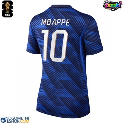 Ženski Nogometni dresi Francija Kylian Mbappe #10 Domači SP 2026 Kratek Rokav